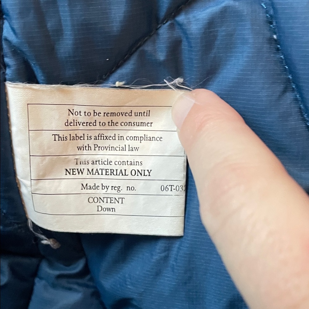 Patagonia Women's Deep Blue Down Jacket - Picture 4 of 7